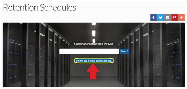 Where did the schedules go?